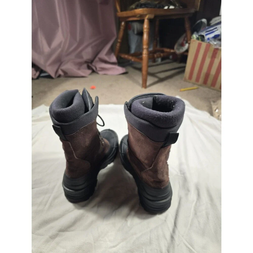 Kamik Mens Winter Boots Size 7 Brown And Black